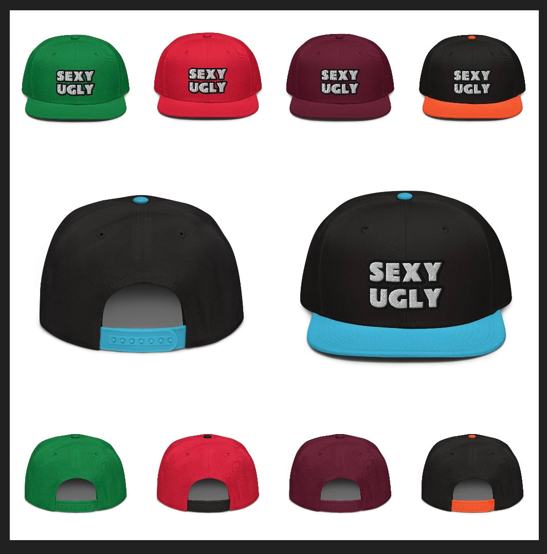 SexyUgly Snapback Hat