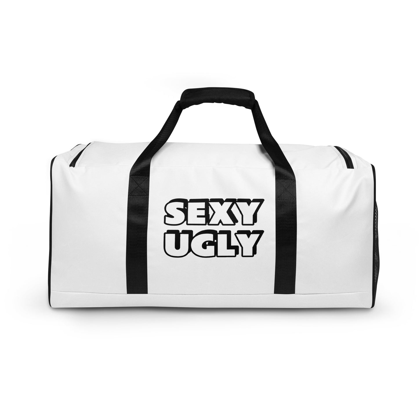 SexyUgly Designer Duffle Bag (White)