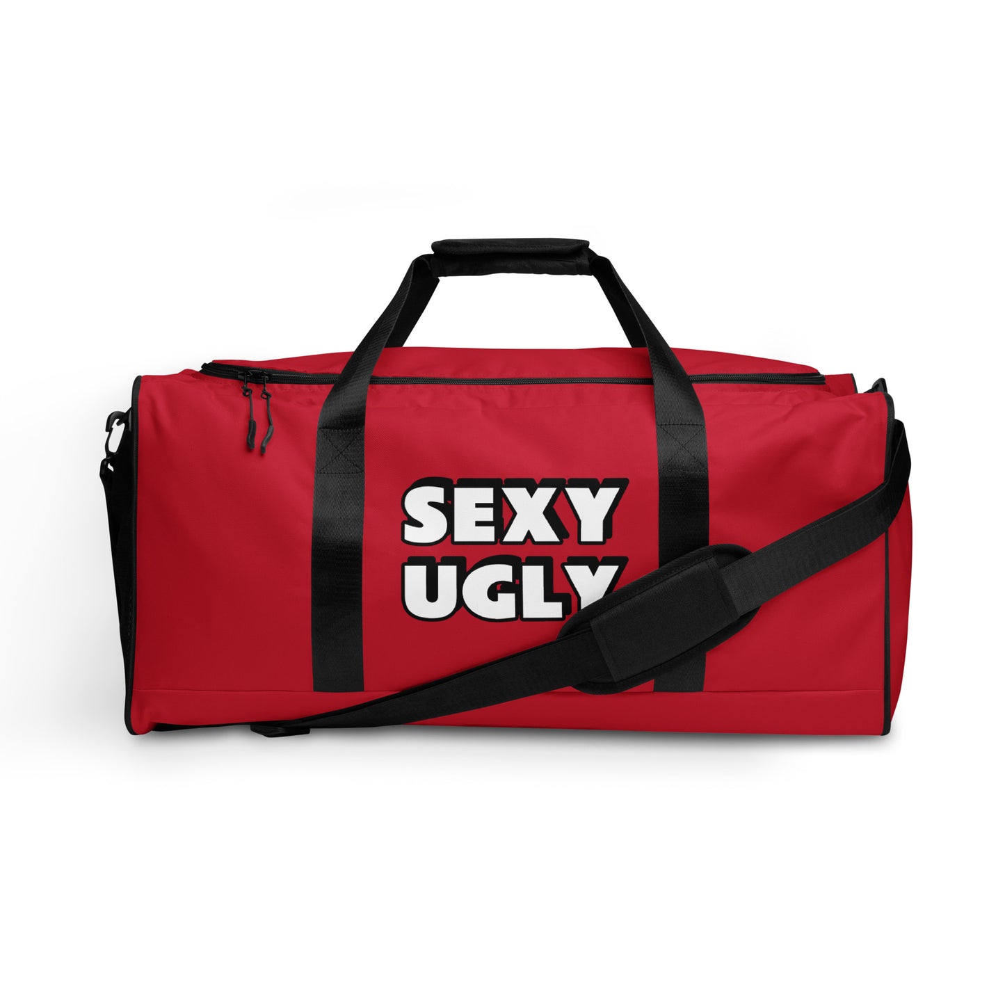 SexyUgly Designer Duffle Bag (Red)