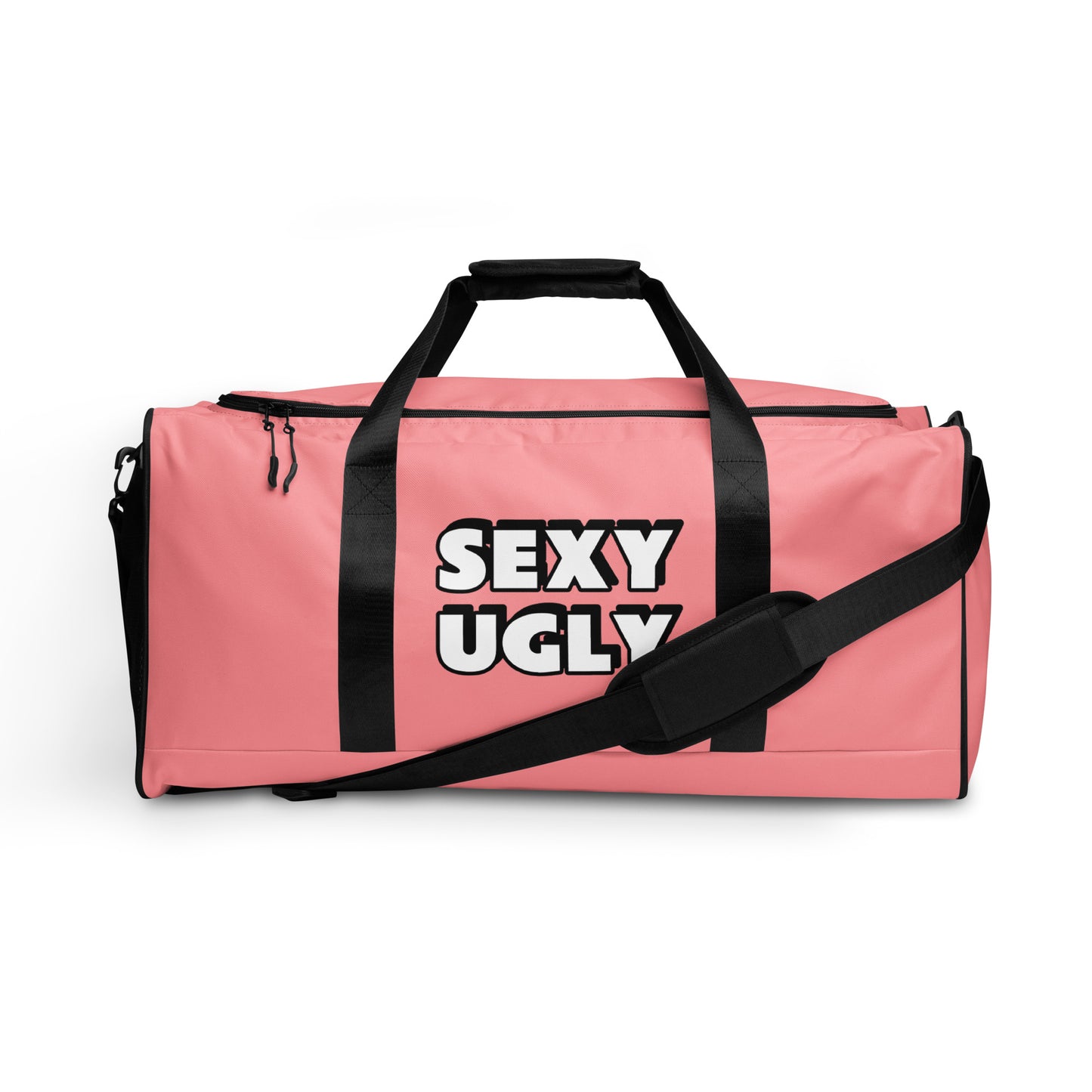 SexyUgly Designer Duffle Bag (Pink)