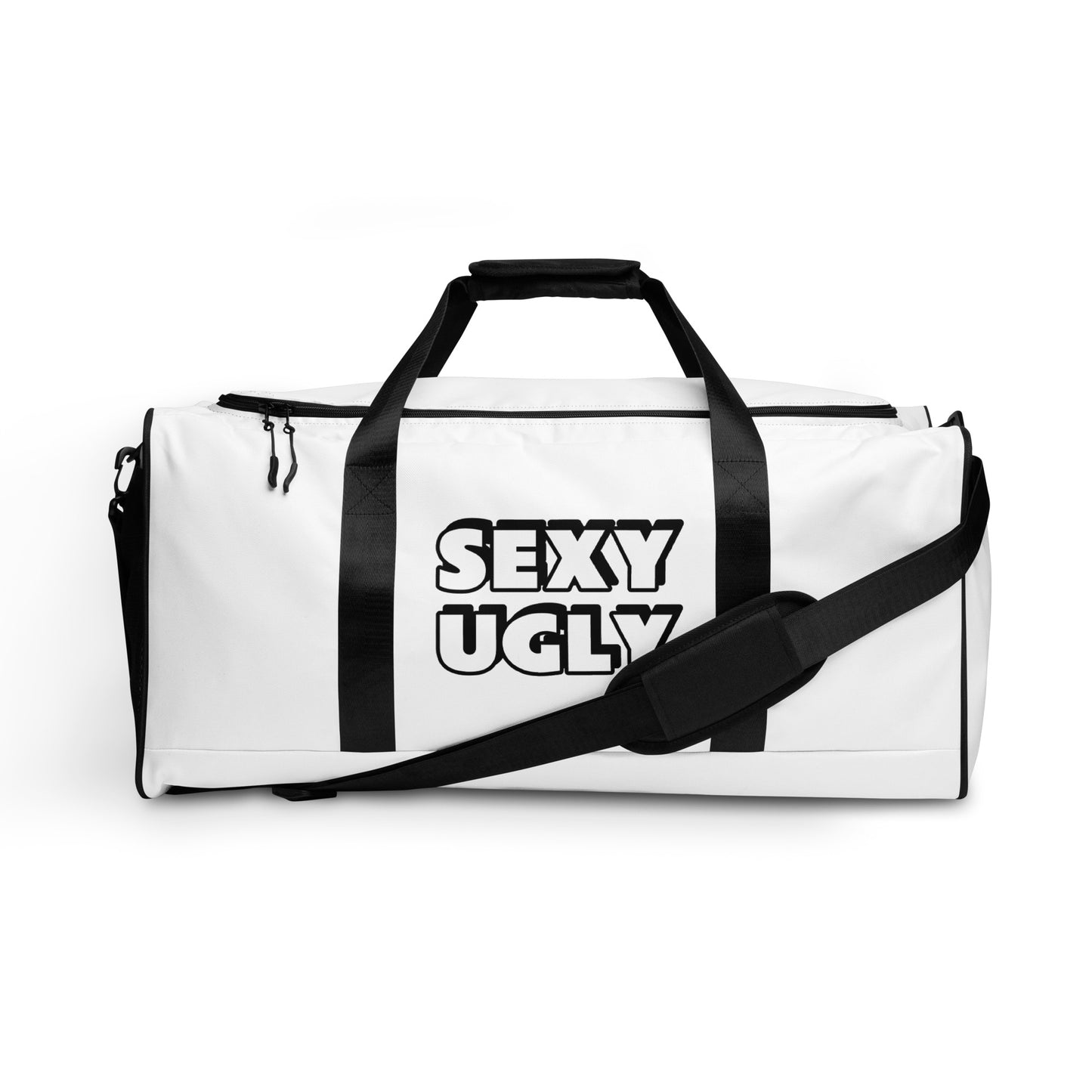 SexyUgly Designer Duffle Bag (White)