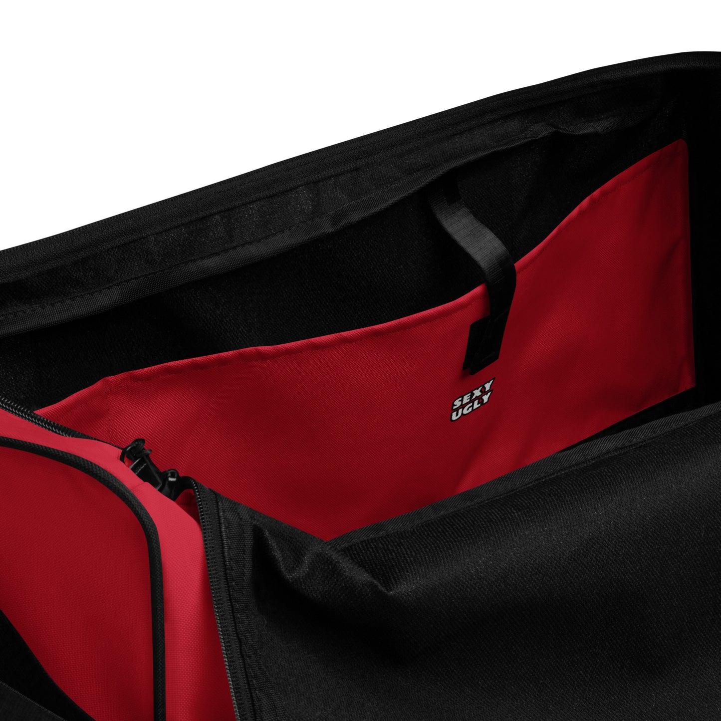 SexyUgly Designer Duffle Bag (Red)