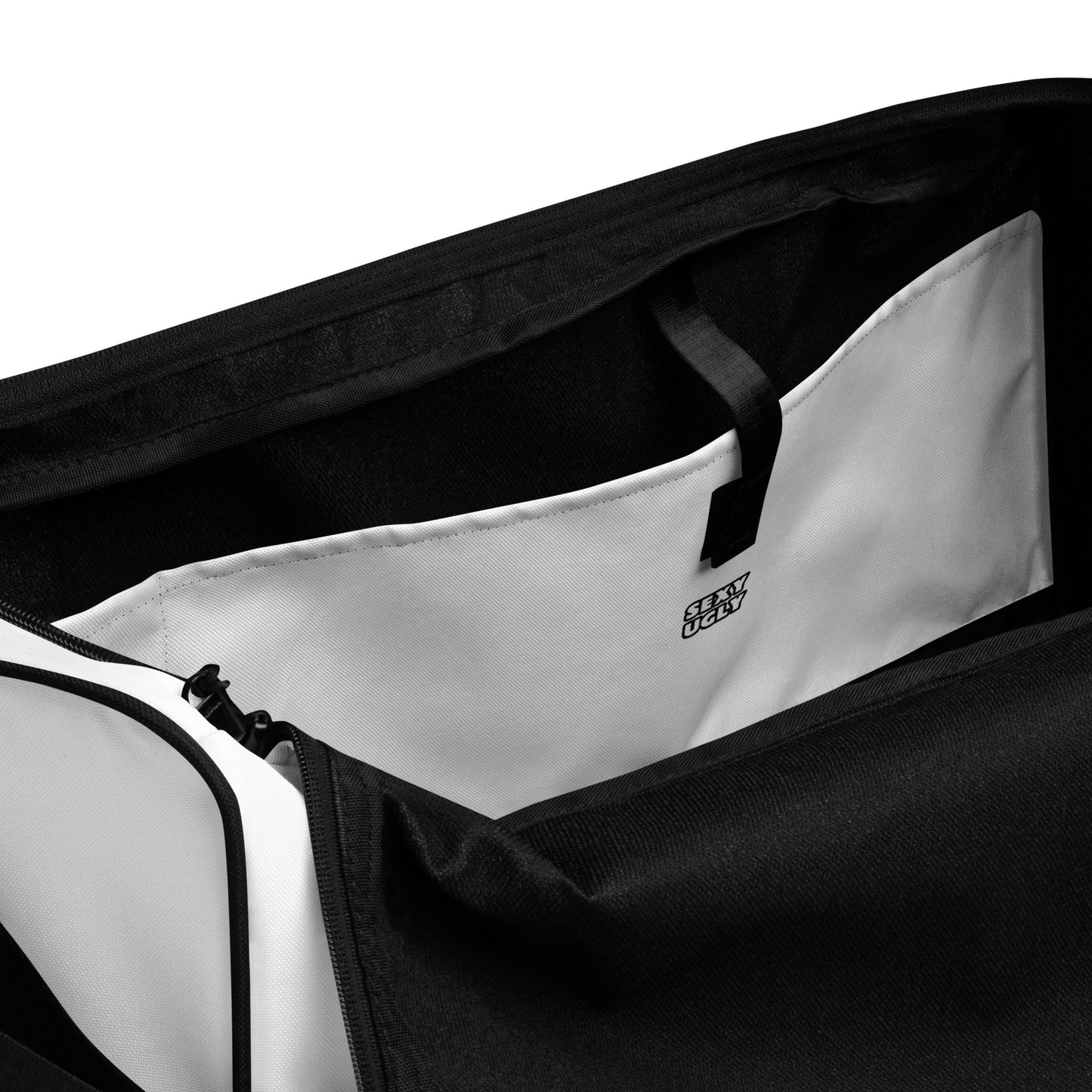 SexyUgly Designer Duffle Bag (White)