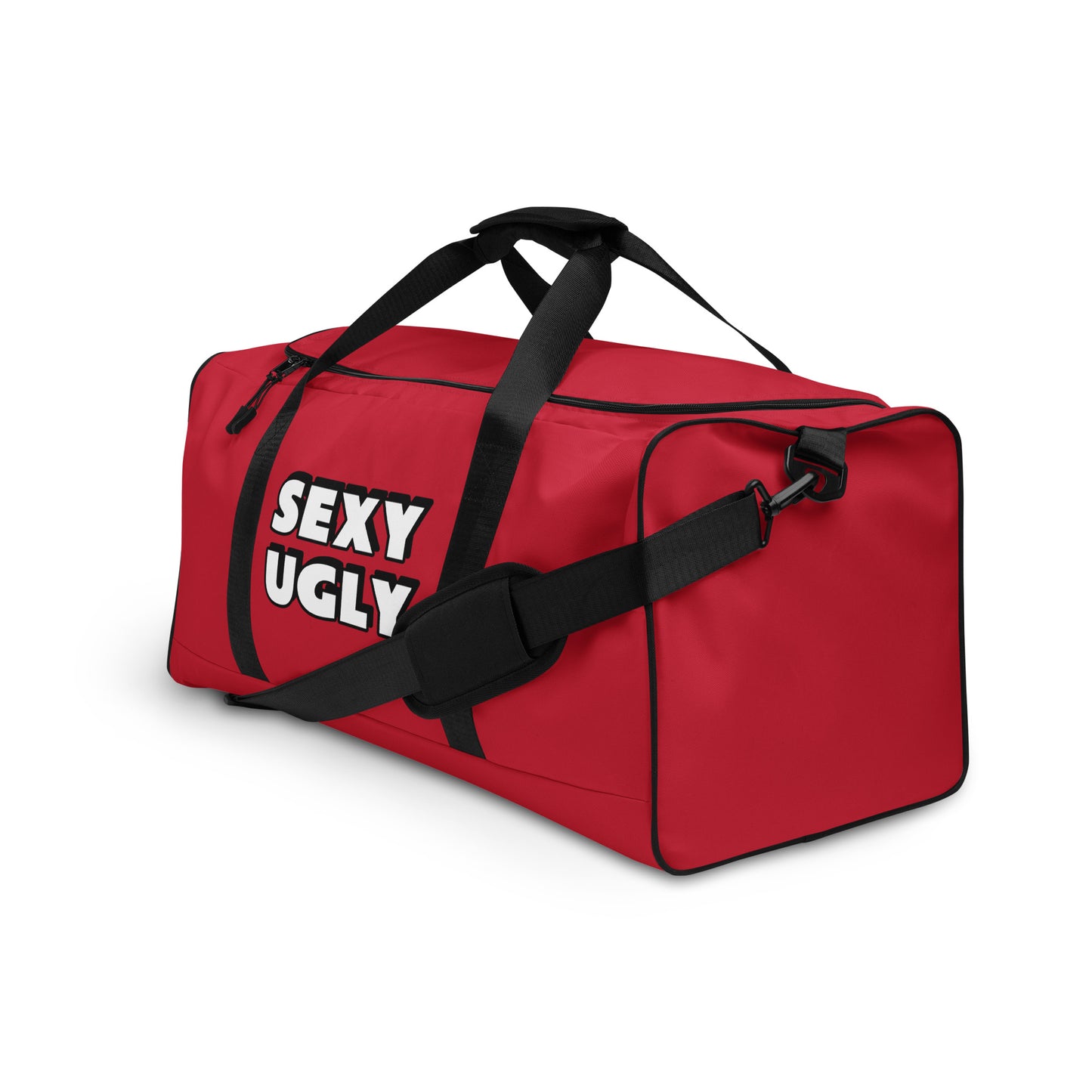 SexyUgly Designer Duffle Bag (Red)