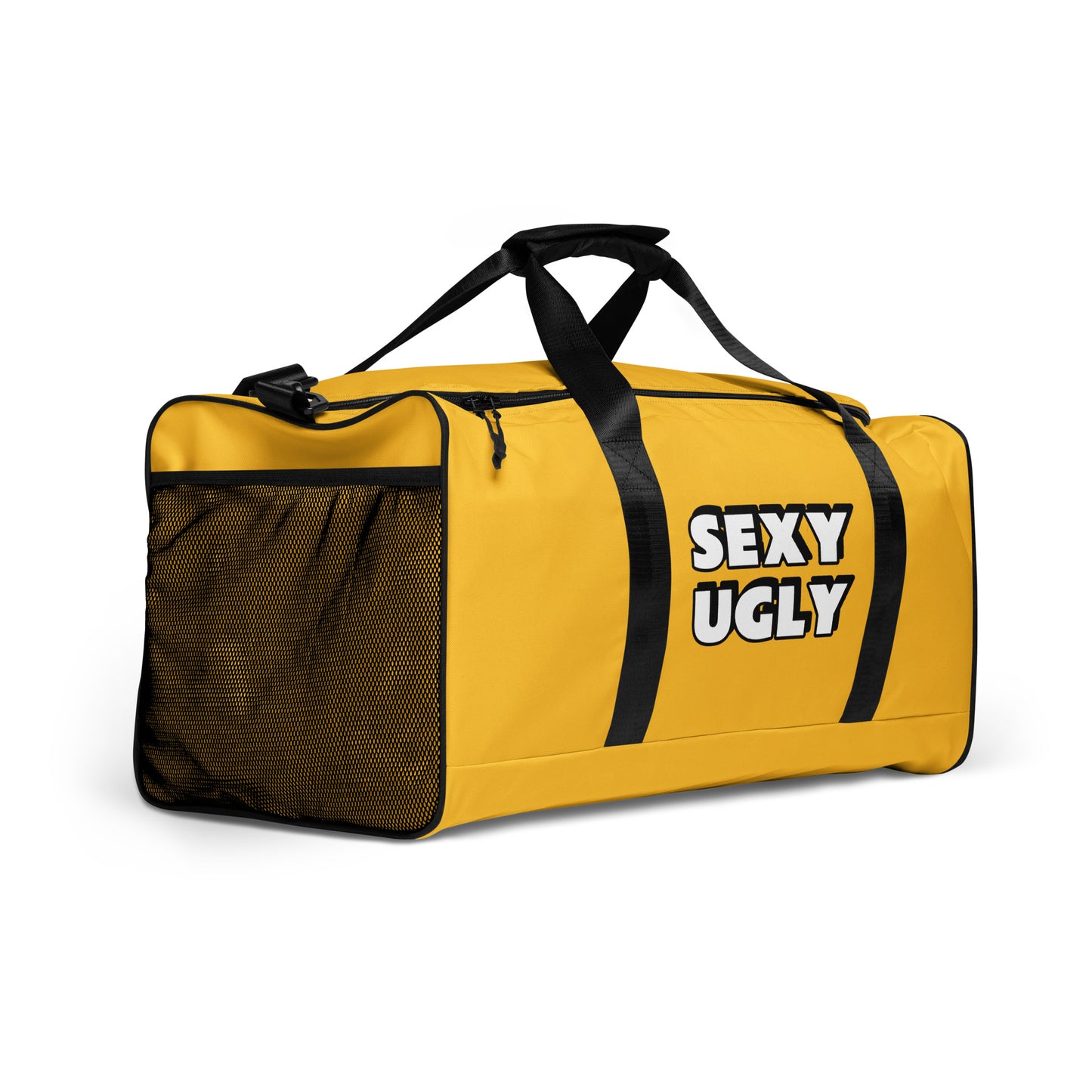 SexyUgly Designer Duffle Bag (Yellow)