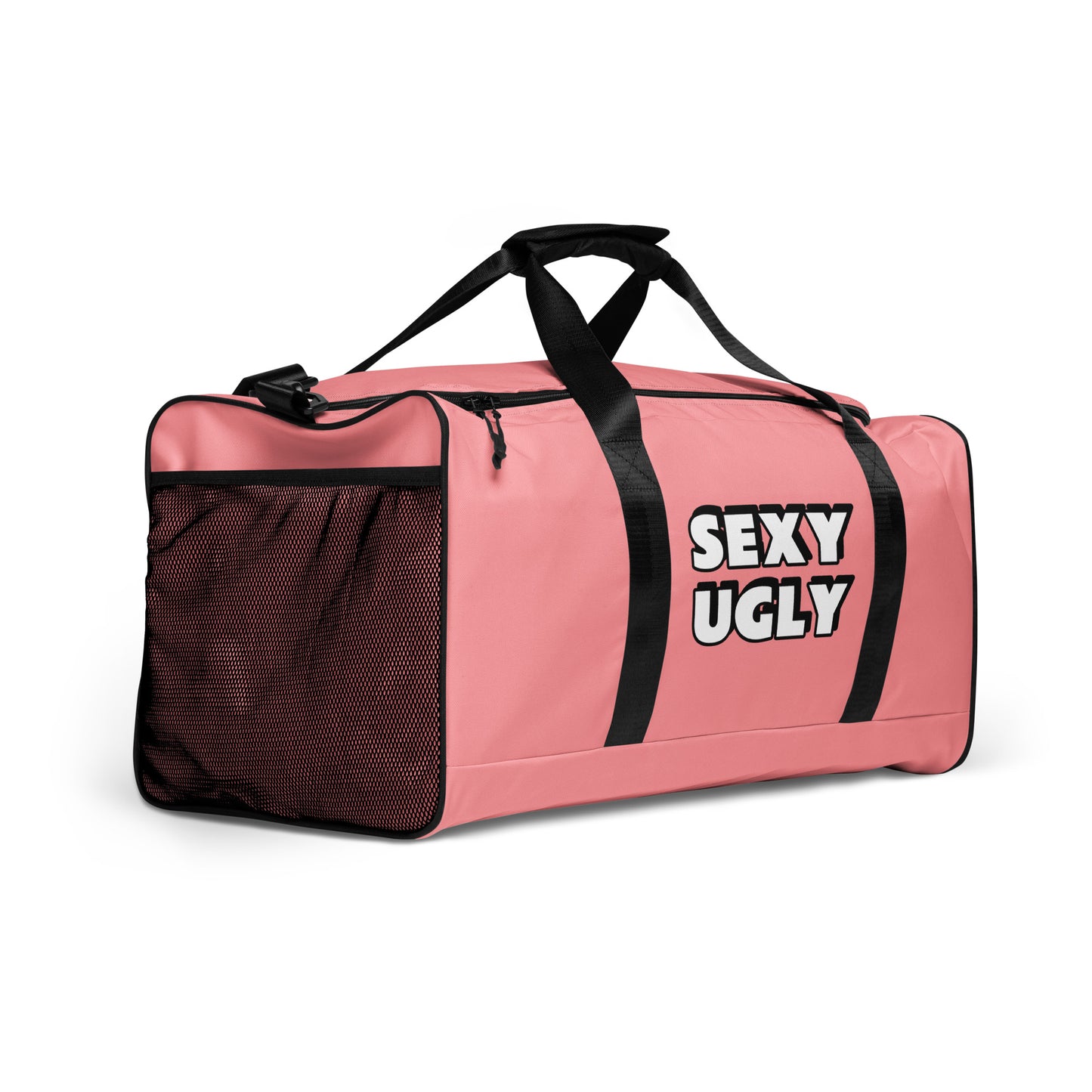 SexyUgly Designer Duffle Bag (Pink)