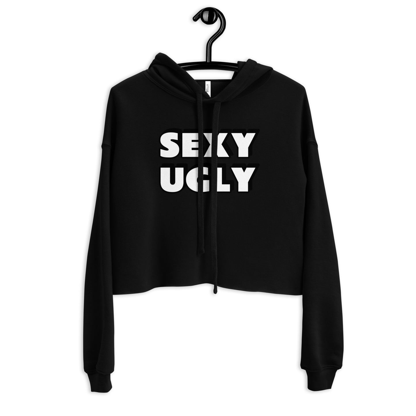 SexyUgly Crop Top Hoodie